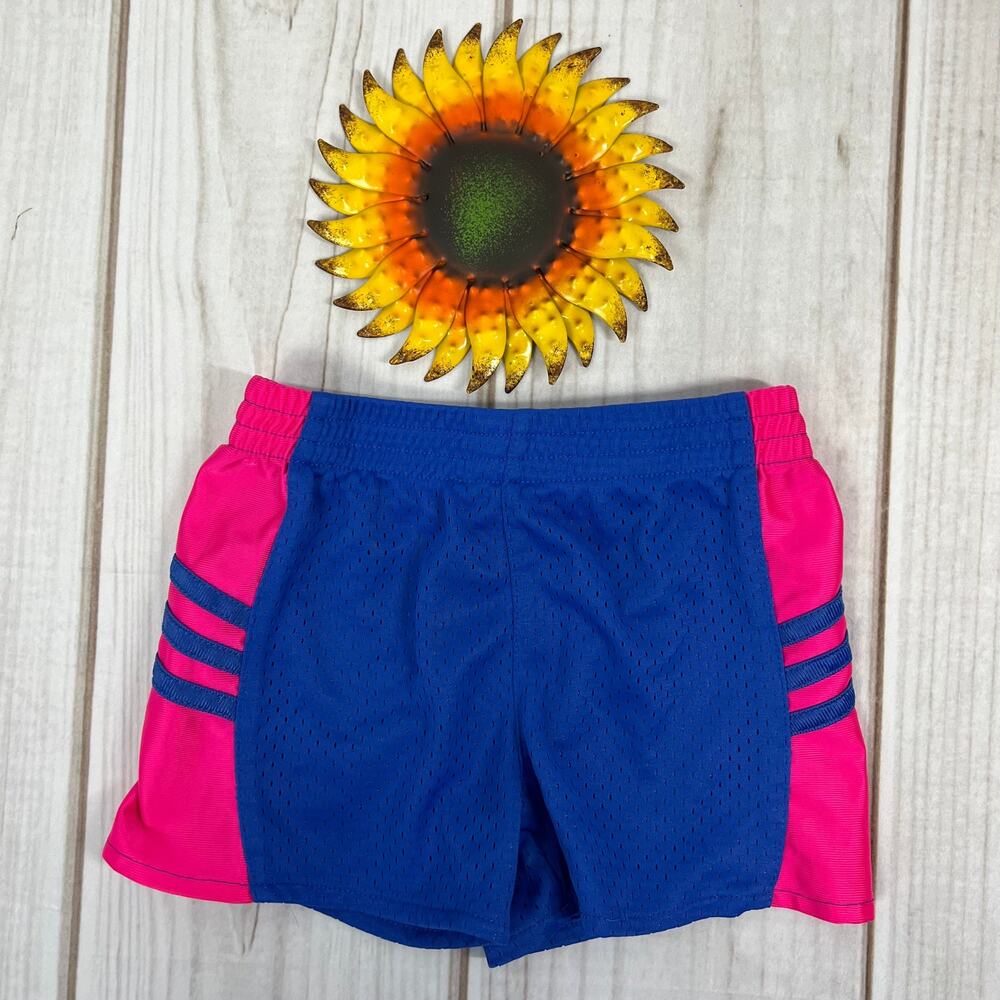 Adidas Girls Mesh Athletic Shorts‎ Size 4